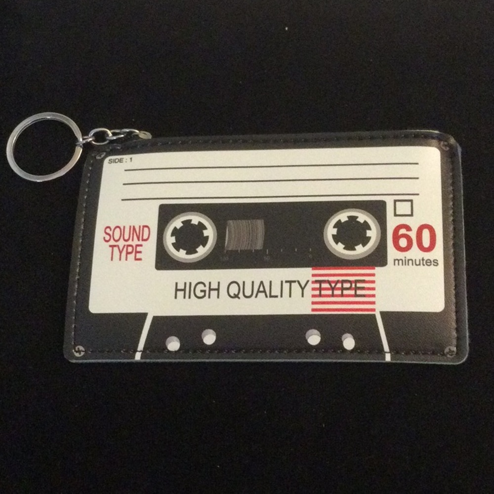 NWT Shein Retro Cassette Coin Wallet